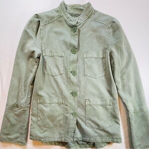 Hinge Women's Green Utility Jacket Size S